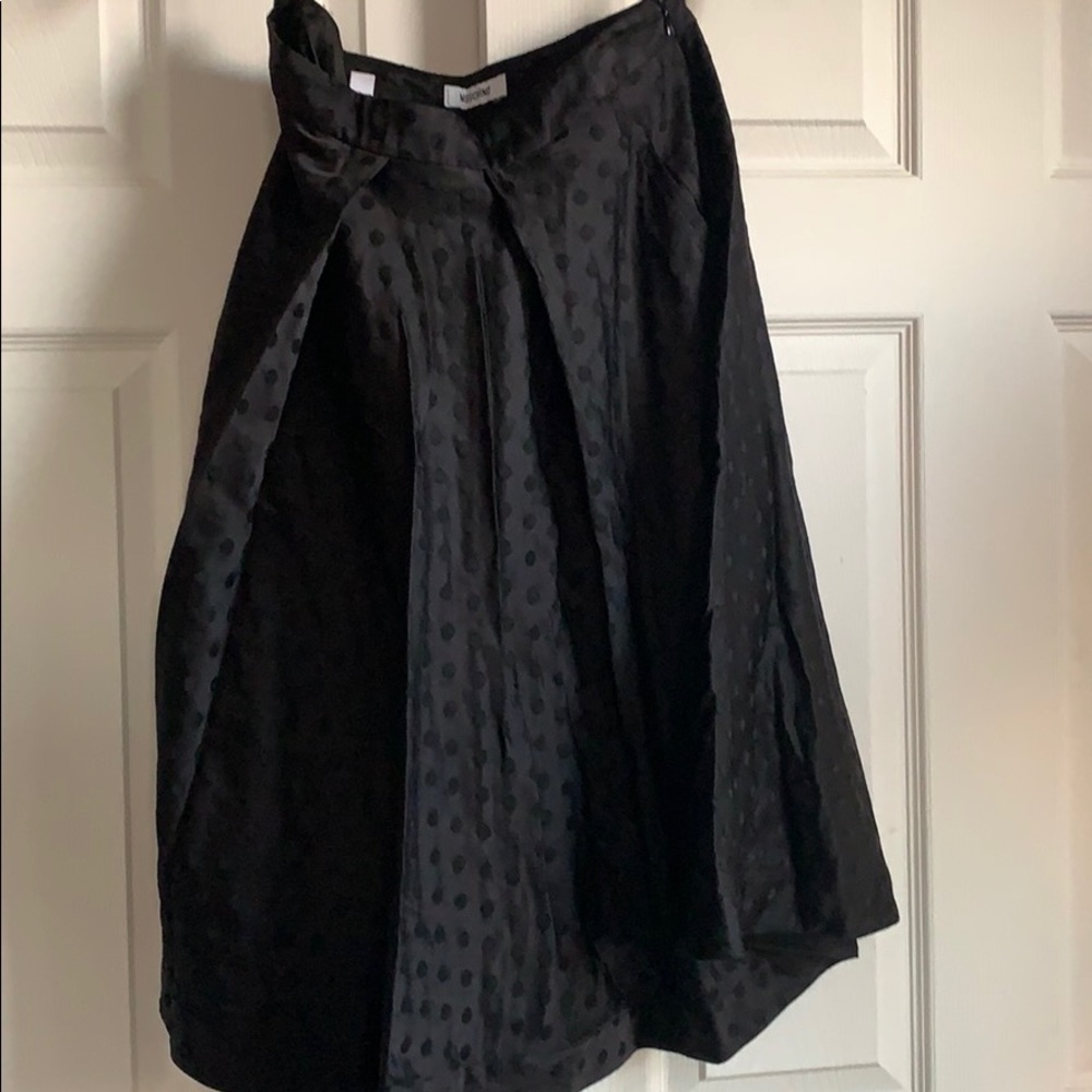 LAST CALL Moschino polka dot maxi skirt
